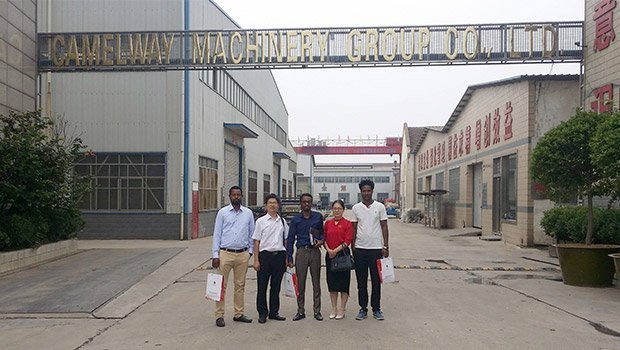 La planta de hormigón de Camelway ingresa primero en el mercado de Etiopía